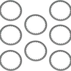 CLUTCH STEEL PLATE KIT DPHK HARLEY