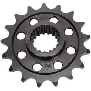 DRIVEN RACING FRONT SPROCKET (1068)/ 17 TEETH / PITCH 520 / STEEL / BLACK / APRILIA