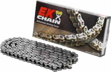 SRX2 SERIES 130 RIVET LINK 525 X-RING REPLACEMENT DRIVE CHAIN / NATURAL / STEEL