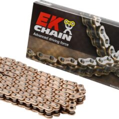 ZVX3 120 RIVET LINK 525 X-RING REPLACEMENT DRIVE CHAIN / GOLD / STEEL