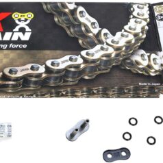 ZVX3 120 RIVET LINK 530 X-RING PERFORMANCE REPLACEMENT DRIVE CHAIN / BLACK / STEEL