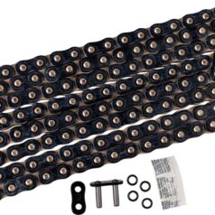 ZVX3 150 RIVET LINK 530 X-RING PERFORMANCE REPLACEMENT DRIVE CHAIN / BLACK / STEEL