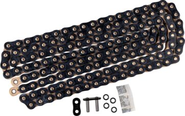 ZVX3 150 RIVET LINK 530 X-RING PERFORMANCE REPLACEMENT DRIVE CHAIN / BLACK / STEEL