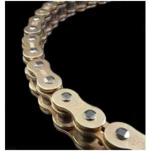 SRX2 100 RIVET LINK 525 X-RING REPLACEMENT DRIVE CHAIN / GOLD