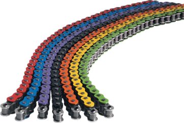 SRX2 120 RIVET LINK 520 X-RING REPLACEMENT DRIVE CHAIN / RED