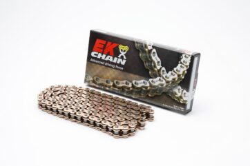 MVXZ2 118 RIVET LINK 525 X-RING REPLACEMENT DRIVE CHAIN / GOLD