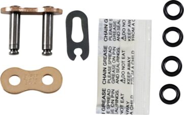 SRX2 SERIES 1 CLIP LINK 525 X-RING REPLACEMENT CONNECTING LINK / GOLD