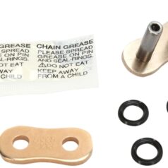 ZVX3 1 RIVET LINK 525 X-RING REPLACEMENT CONNECTING LINK / GOLD