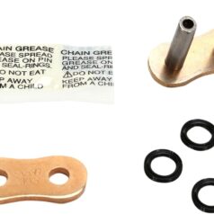 ZVX3 1 RIVET LINK 530 X-RING REPLACEMENT CONNECTING LINK / GOLD