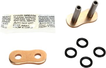 ZVX3 1 RIVET LINK 530 X-RING REPLACEMENT CONNECTING LINK / GOLD