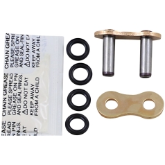 SRX2 SERIES 1 RIVET LINK 520 X-RING REPLACEMENT CONNECTING LINK / GOLD