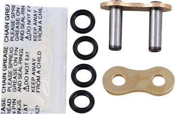 SRX2 SERIES 1 RIVET LINK 520 X-RING REPLACEMENT CONNECTING LINK / GOLD
