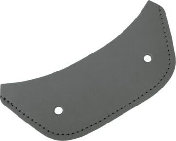 FENDER PROTECTOR LEATHER FENDER CHAP REAR PLAIN LEATHER BLACK