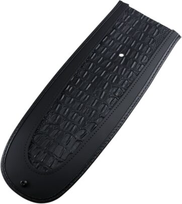 FENDER PROTECTOR FENDER SKINS REAR GATOR LEATHER BLACK