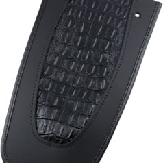 FENDER PROTECTOR FENDER SKINS REAR GATOR LEATHER BLACK