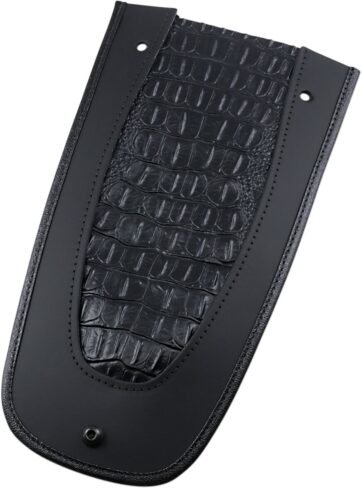 FENDER PROTECTOR FENDER SKINS REAR GATOR LEATHER BLACK
