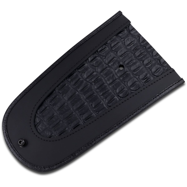 FENDER PROTECTOR FENDER SKINS REAR GATOR LEATHER BLACK