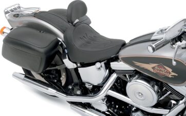 FENDER PROTECTOR FENDER SKINS REAR FLAME STITCH VINYL BLACK - Bild 3
