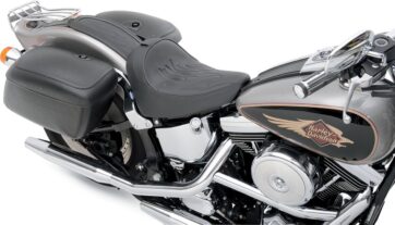 FENDER PROTECTOR FENDER SKINS REAR FLAME STITCH VINYL BLACK - Bild 4