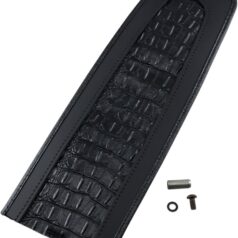 FENDER PROTECTOR FENDER SKINS REAR GATOR LEATHER BLACK