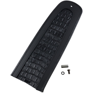 FENDER PROTECTOR FENDER SKINS REAR GATOR LEATHER BLACK