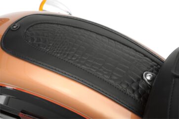 FENDER PROTECTOR FENDER SKINS REAR GATOR LEATHER BLACK - Bild 2