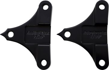 ACCUTRONIX FENDER SPACER CUSTOM TRIBAL 49MM 7/16" BLACK
