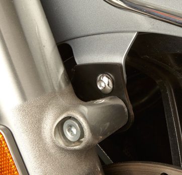 RISER FENDER 21" BLK - Bild 2