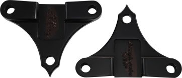 ACCUTRONIX FENDER SPACER CUSTOM HOT LEGS TRIBAL 49MM 7/16" BLACK