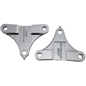 ACCUTRONIX FENDER SPACER CUSTOM HOT LEGS TRIBAL 49MM 7/16" CHROME