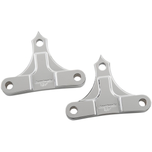 ACCUTRONIX FENDER SPACER CUSTOM HOT LEGS TRIBAL 49MM 5/8" CHROME