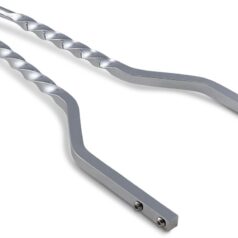 SISSY BAR TWIST 18" CHR