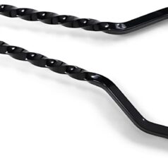 SISSY BAR TWIST 18" BLK