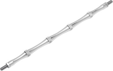ACCUTRONIX SHIFT ROD TRIBAL ROUND 13 1/8" CHROME