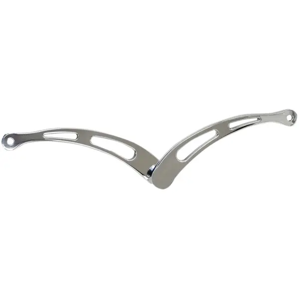 ACCUTRONIX SHIFT ARM HEEL TOE SLOTTED CHROME