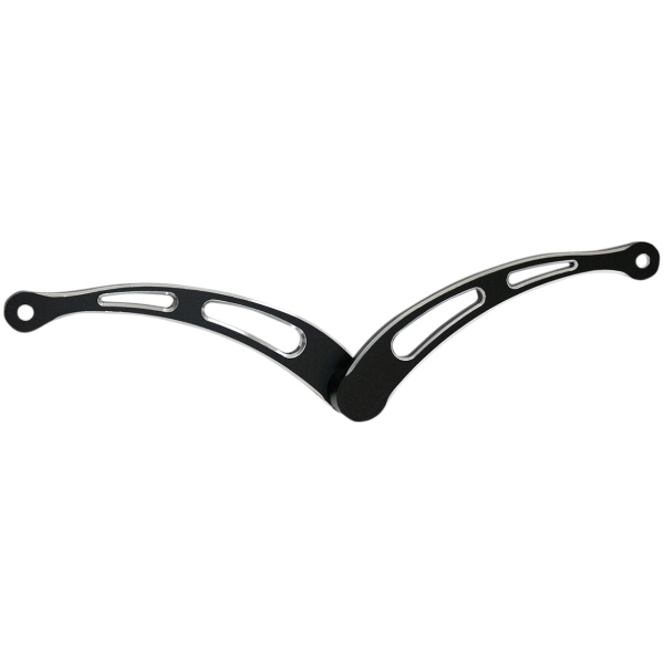 ACCUTRONIX SHIFT ARM HEEL TOE SLOTTED BLACK