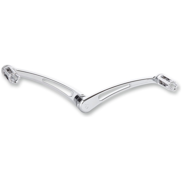 SHIFTER LEVER HEEL/TOE  10-GAUGE CUT CHROME