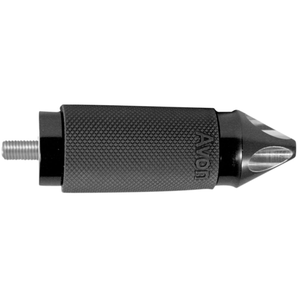SHIFTER/BRAKE PEG CUSTOM CONTOUR SPIKE BLACK