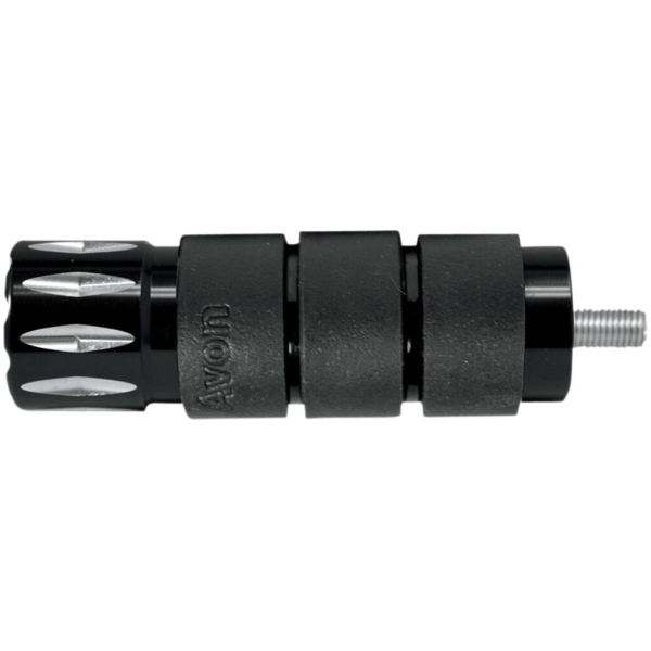SHIFTER/BRAKE PEG VELVET AIR CUSHION RIVAL BLACK