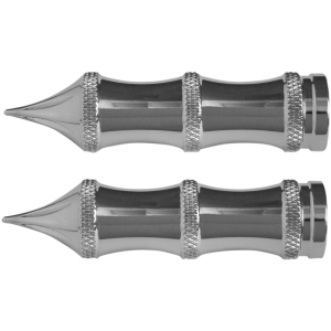 ACCUTRONIX TOE PEGS TRIBAL CHROME