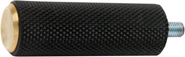 SHIFT/BRAKE PEG FUSION KNURLED BRASS ENDCAP