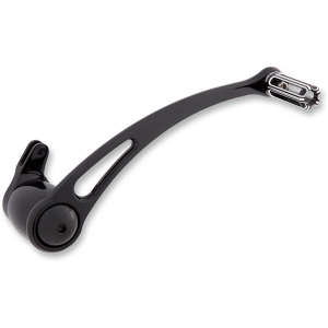 Arlen Ness 10‑Gauge Bromsarm, svart anodiserad – +25 mm, inkl. toe peg, för Harley‑FL (2014–2024)