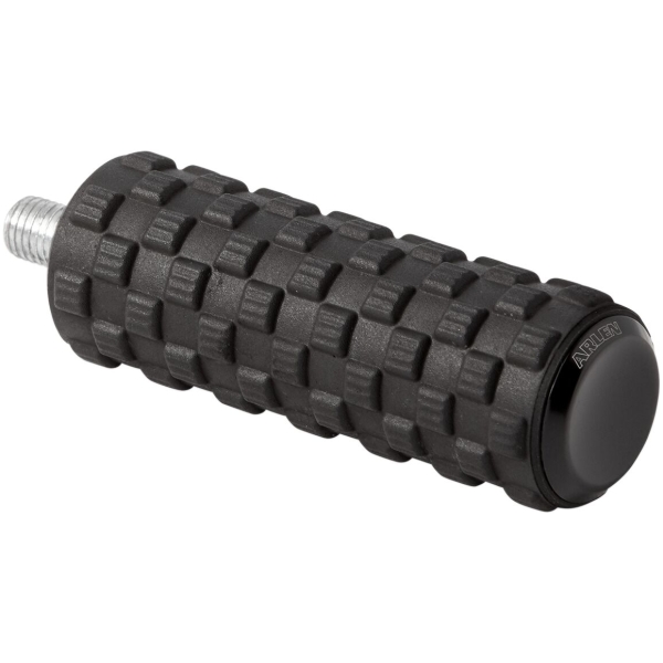 Arlen Ness Air‑Trax Fusion Shift Peg – Billet-gummi (145 mm, svart)