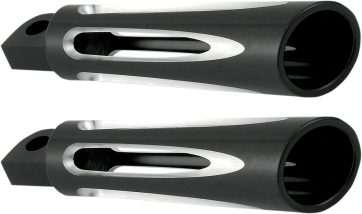 FOOTPEGS DEEP CUT BLACK
