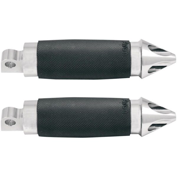 FOOTPEG CUSTOM CONTOUR SPIKE CHROME