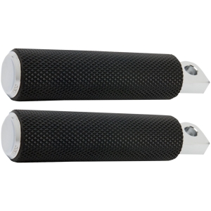 FOOTPEGS KNURLED CHROME