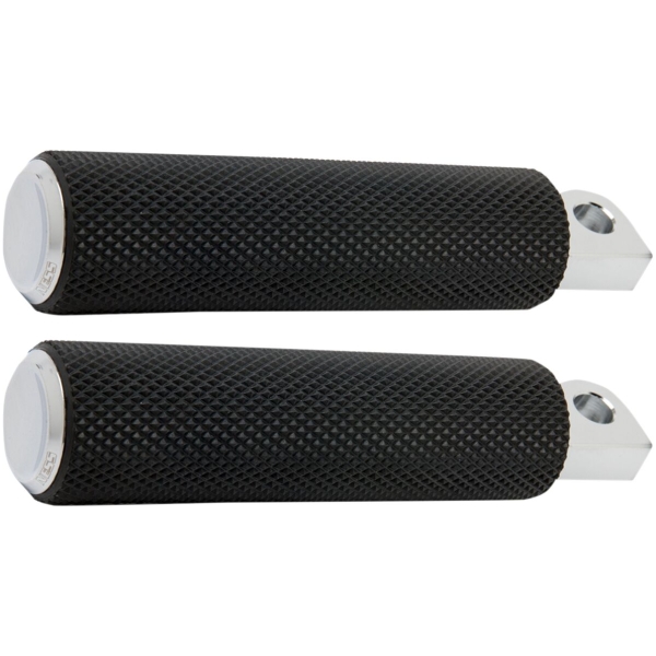 FOOTPEGS KNURLED CHROME