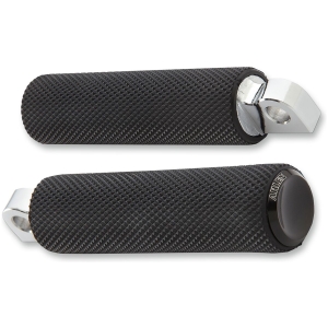 FOOTPEGS KNURLED BLACK