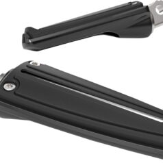 FOOTPEGS RAIL WITH MOUNT BLACK