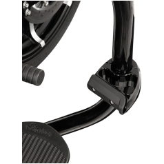 PEG FOOT F/1.25"BAR BLK